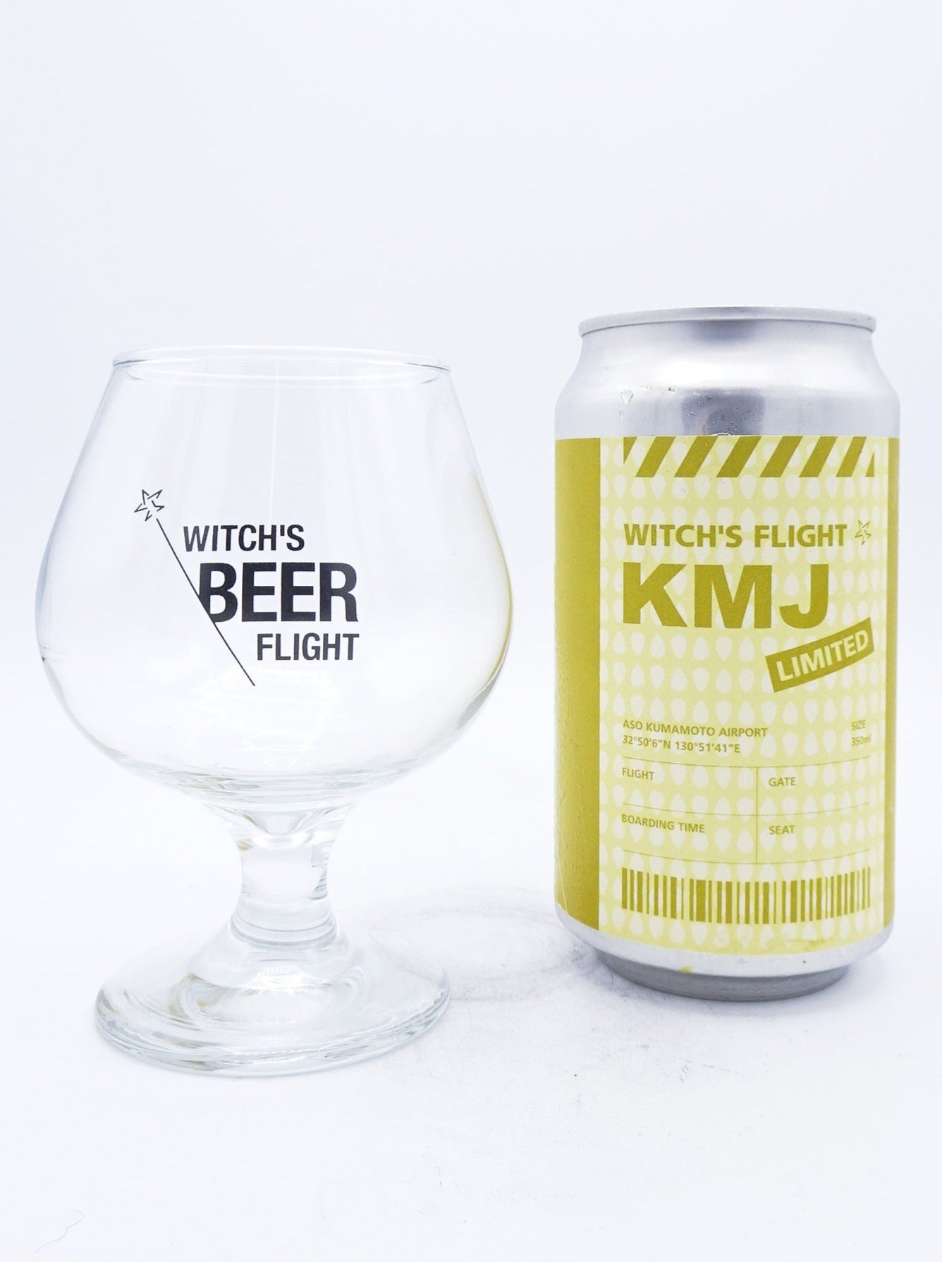 WITCH’S BEER FLIGHT グラスセット(空港限定ツブツブver.)