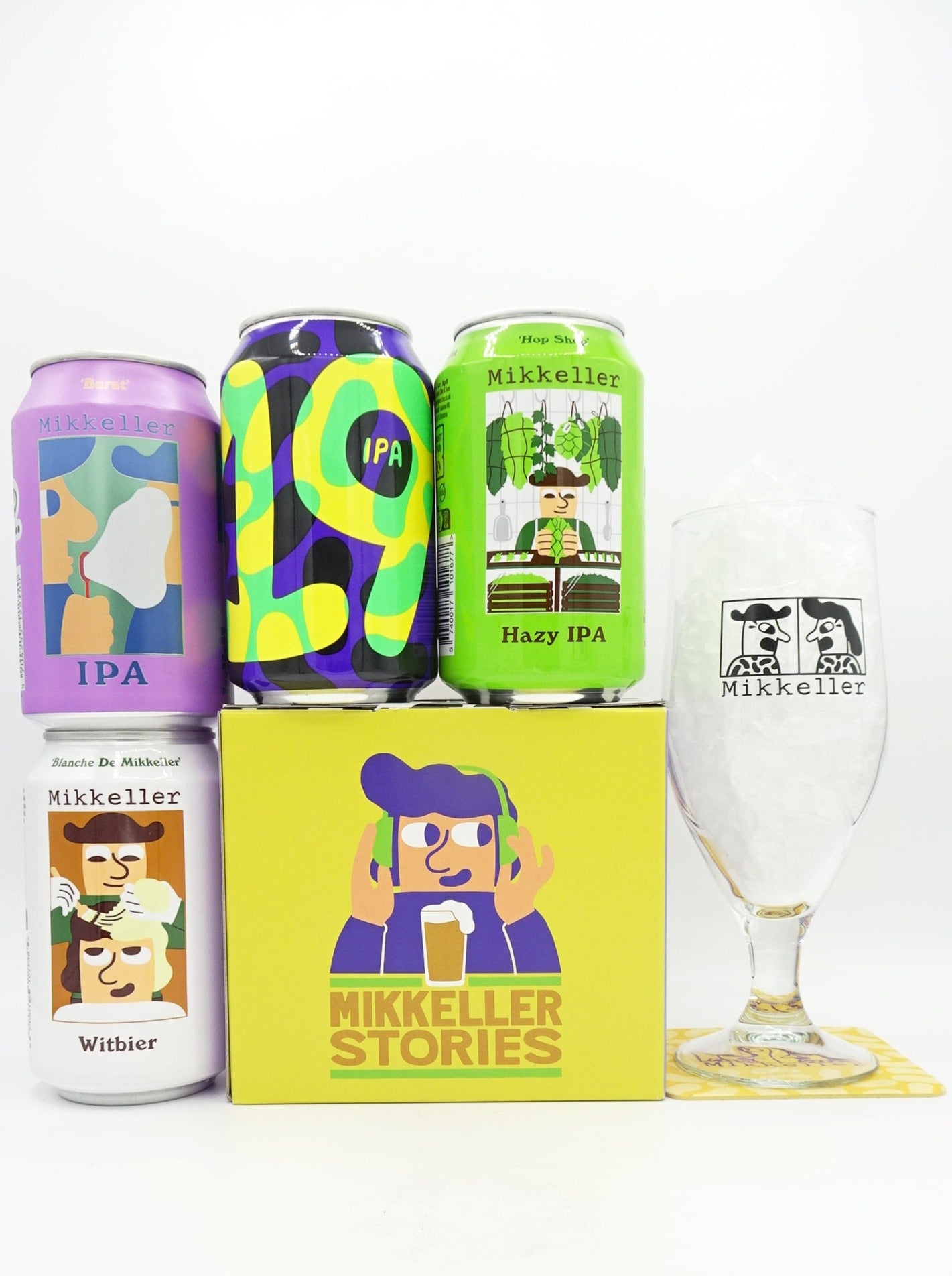 【父の日】Mikkeller 缶4本+グラスセット