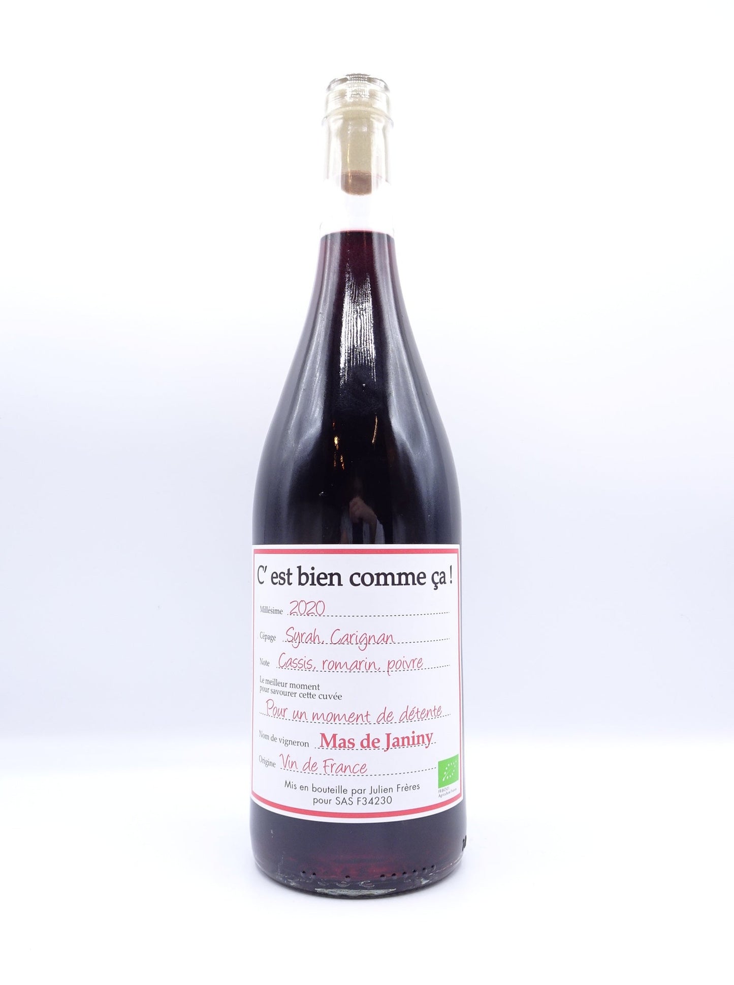 マス・ド・ジャニーニ /セ ビアン コム サ ルージュ