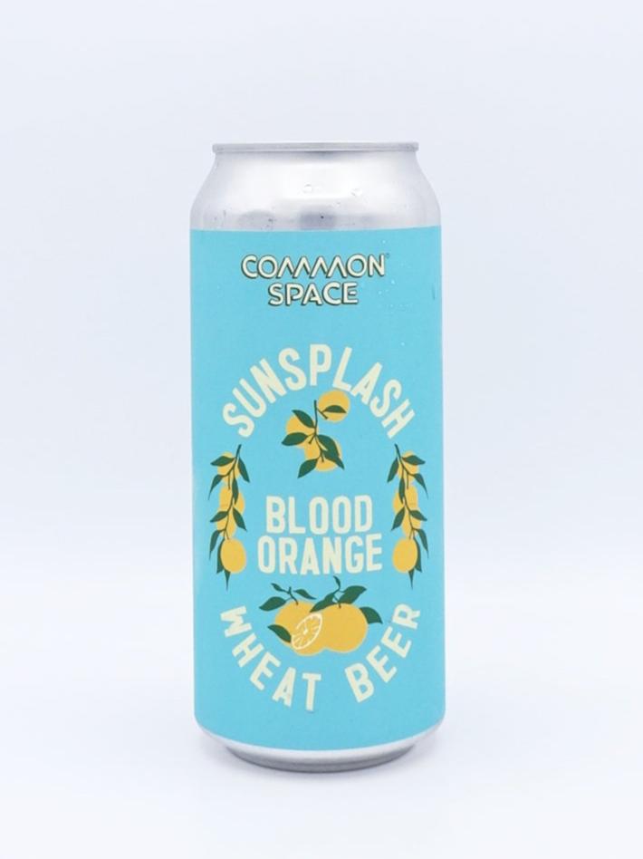 Common Space Sunsplash Blood Orange Wheat Beer  / サンスプラッシュ ブラッドオレンジ