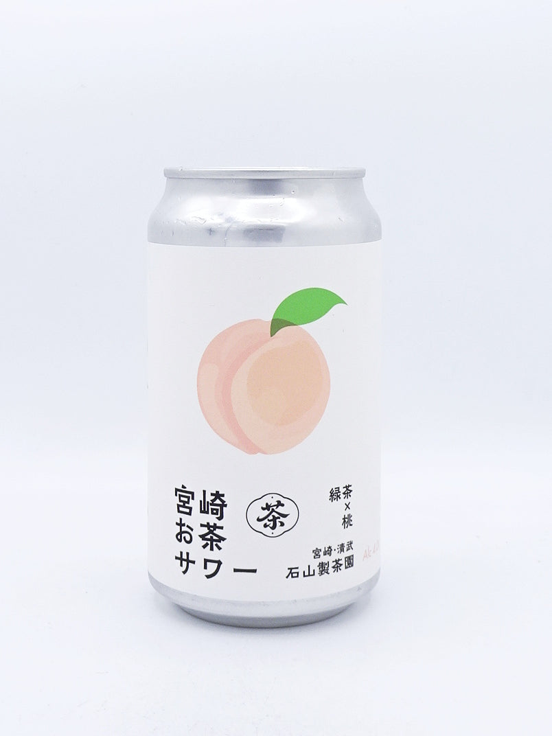 宮崎お茶サワー 緑茶×桃